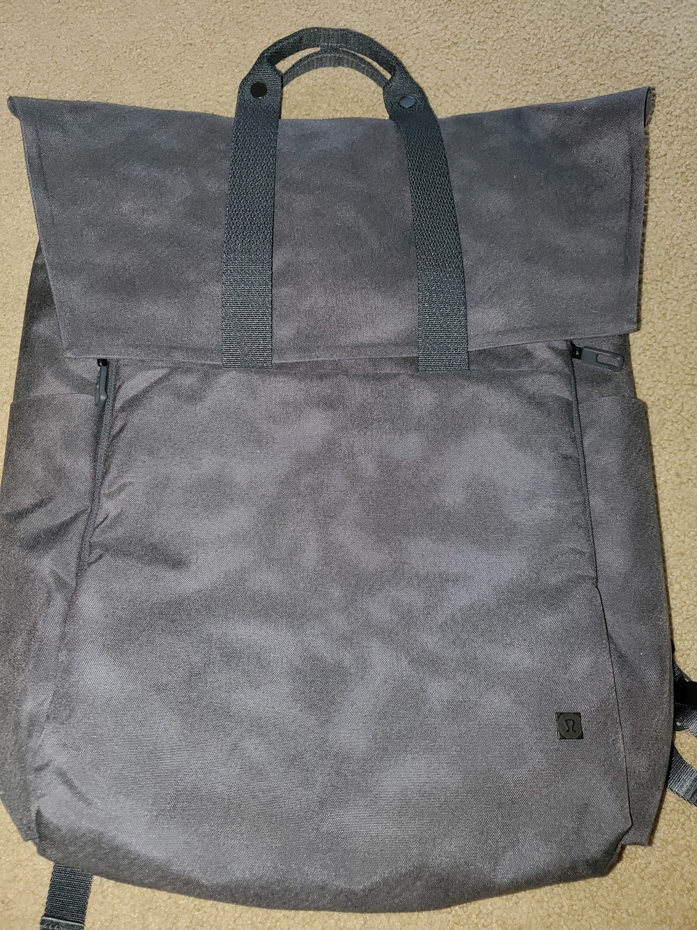 Men's Gray Roll-Top Backpack - Lululemon Early Embark